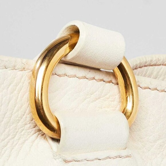 Prada Talco Cervo Leather Large Shopping Tote Bag - Picture 7 of 11